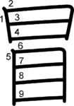 kanji stroke order for 冒
